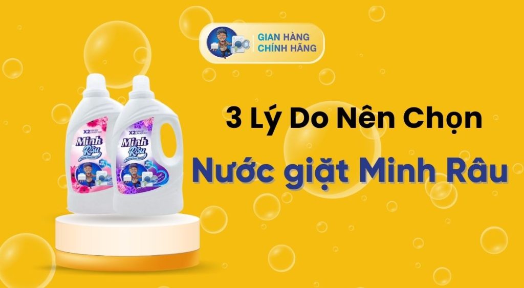 Nước Giặt Minh Râu
